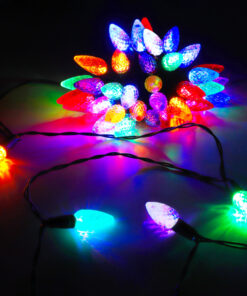 Christmas Concepts® 40 Multi Colour Pinecone Lights With Twinkling Effect - Christmas Lights
