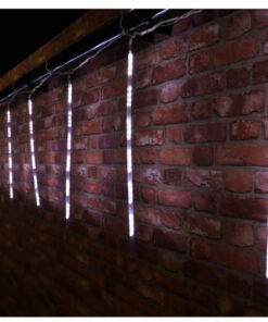 Christmas Concepts® 13 x 60cm White LED Waterfall Tube Lights - Indoor Or Outdoor Use - Party/Garden Lights.