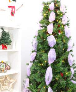 Alternative view of Christmas Concepts® 9M x 40CM Sheer Organza - Christmas/Party/Wedding Decoration (Lilac)
