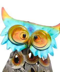 Alternative view of Christmas Concepts® 51cm (20'') Metal Standing Owl - Indoor/Outdoor Garden Decorations