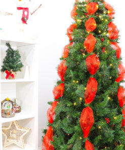 Alternative view of Christmas Concepts® 9M x 40CM Sheer Organza - Christmas/Party/Wedding Decoration (Red)