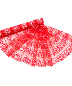 Christmas Concepts® 9M x 40CM Sheer Organza - Christmas/Party/Wedding Decoration (Candy Cane)