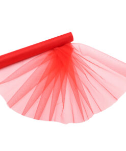 Christmas Concepts® 9M x 40CM Sheer Organza - Christmas/Party/Wedding Decoration (Red)