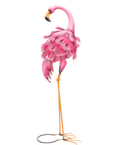 Christmas Concepts® Pink Metal Free Standing Flamingo - Indoor/Outdoor Garden Decoration (104cm Dark Pink) (3FT)