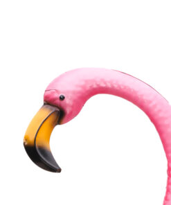 Alternative view of Christmas Concepts® Pink Metal Free Standing Flamingo - Indoor/Outdoor Garden Decoration (104cm Dark Pink) (3FT)