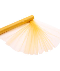 Christmas Concepts® 9M x 40CM Sheer Organza - Christmas/Party/Wedding Decoration (Gold)