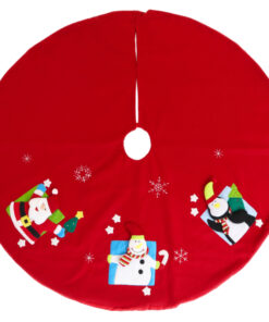 Christmas Concepts® Christmas Tree Skirt - Christmas Decorations (48 Inch (122cm) Santa/Snowman/Penguin)