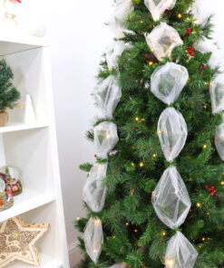 Alternative view of Christmas Concepts® 9M x 40CM Sheer Organza - Christmas/Party/Wedding Decoration (White)