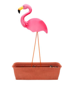 Christmas Concepts® 83cm (32.6'') Metal Pink Flamingo Decorative Garden Stake - Indoor/Outdoor Garden Decorations