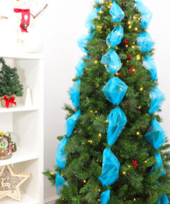 Alternative view of Christmas Concepts® 9M x 40CM Sheer Organza - Christmas/Party/Wedding Decoration (Turquoise)