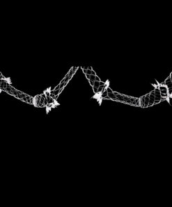 Alternative view of Christmas Concepts® Pack Of 2 9ft Foil Garland Festive Hanging Decorations - Christmas Decorations (White)