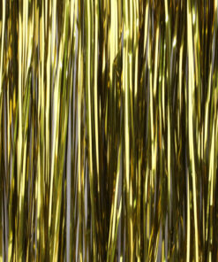 Alternative view of Christmas Concepts® Shiny Lametta - Christmas Tree Decorations (Gold)