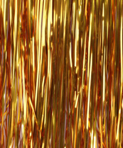 Alternative view of Christmas Concepts® Shiny Lametta - Christmas Tree Decorations (Copper)