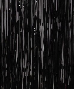 Alternative view of Christmas Concepts® Shiny Lametta - Christmas Tree Decorations (Black)