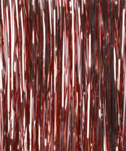 Alternative view of Christmas Concepts® Shiny Lametta - Christmas Tree Decorations (Rose Gold)