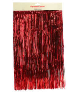 Christmas Concepts® Shiny Lametta - Christmas Tree Decorations (Red)