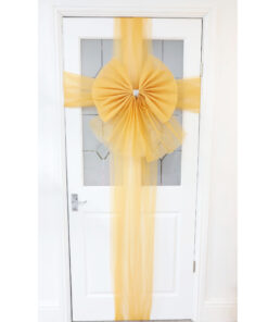 Christmas Concepts® DIY Decorative Door Bow With Diamante Decoration - Wedding/Parties/Christmas (Copper)