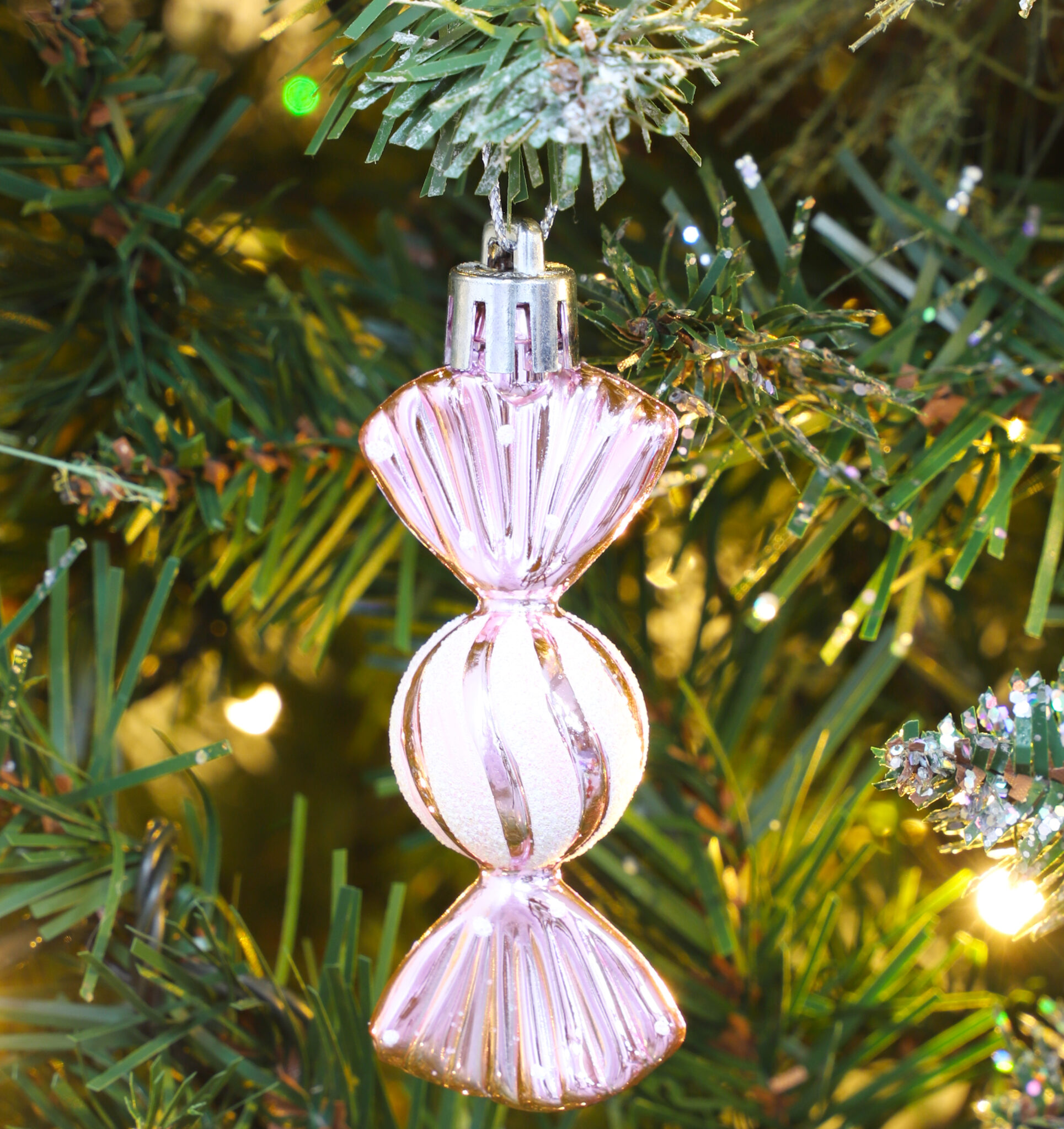 Baby Pink Christmas Decorations 