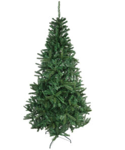 7FT (2.1M) Green Pine Christmas Tree With 1280 Tips & Foldable Metal Base
