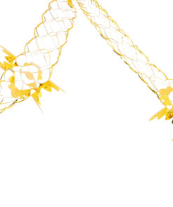 Alternative view of Christmas Concepts® Pack Of 2 9ft Foil Garland Festive Hanging Decorations - Christmas Decorations (GOLD)