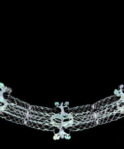 Alternative view of Christmas Concepts® 9ft x 1ft Large Round Foil Garland Festive Hanging Decorations – Christmas Trimming (Iridescent)