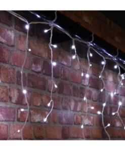 Christmas Concepts® 960 31.8m/104ft White LED Snowing Icicle Lights with Speed Controller - Christmas Outdoor Lighting - Energy Efficient A++