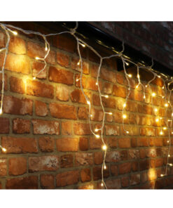 Christmas Concepts® 360 11.8m/39ft Warm White LED Snowing Icicle Lights with Speed Controller - Christmas Outdoor Lighting - Energy Efficient A++