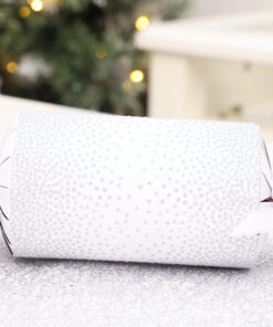 Alternative view of Christmas Concepts® 6 Large Deluxe Glitter Decorated Christmas Crackers – Hats, Mottos, Snaps & Novelty Gift Included – 2 Designs Available