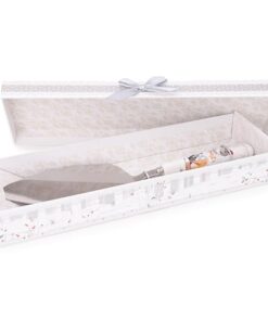 Alternative view of Snowman & Friends Deluxe Ceramic Tableware Range - Cake Slice with Matching Decorative Gift Box