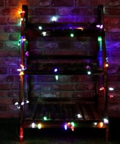 Alternative view of 200 Multi Colour Pinecone Lights With Twinkling Effect - Christmas Lights