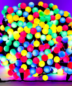 LED Berry Lights with 8 Function Controller - Indoor/Outdoor - Energy Efficient A++ - Christmas Lights (Multicoloured, 300)