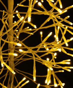 Alternative view of Christmas Concepts® 4ft 9" (1.5m) Mains Operated LED Starburst Tree - 280 Static Warm White Bulbs - Indoor/Outdoor Christmas Decorations