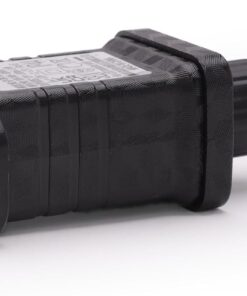 Alternative view of Christmas Concepts® 3ft (36") Black Christmas Tree With Multi Coloured Fibre Optics & Bright White LED Snowflakes - Artificial Christmas Trees