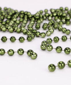 Alternative view of Christmas Concepts® 9ft Christmas Bead Chain - Christmas Bead Garlands - Decorations (Forrest Green)
