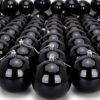 144 Extra Large 100mm Christmas Baubles - Christmas Tree Decorations (Black)