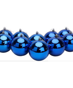 Christmas Concepts® 144 Extra Large 100mm Baubles - Christmas Tree Decorations (Blue)
